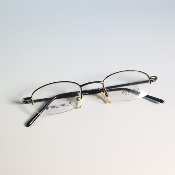 eyeArt Coral DS Brown 48-18 140 cut out rim round eyeglasses frame N5 - Picture 2 of 8